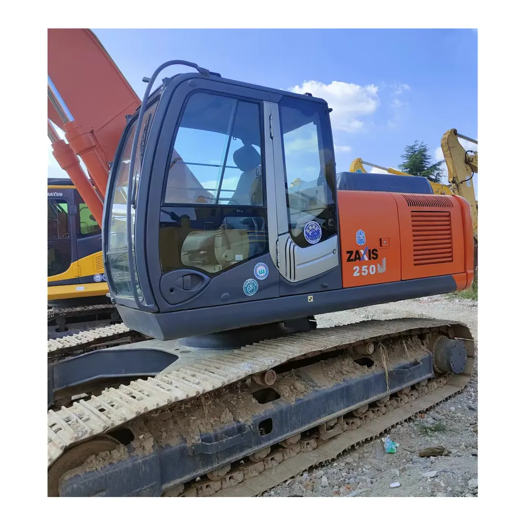 2016 Hitachi Zx250 Used Excavator 25ton Hydraulic Backhoe Loaders Second Hand Digger For Construction