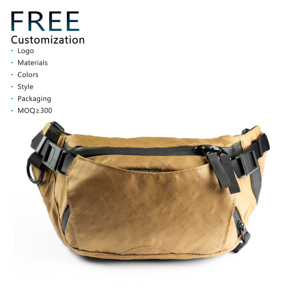 Wholesale Fashion Outdoor Customized Multiple Sports <strong>Waterproof</strong> Running Gym <strong>Fanny</strong> <strong>Pack</strong> Canvas Waist Bags With Custom Logo - Product Image 1