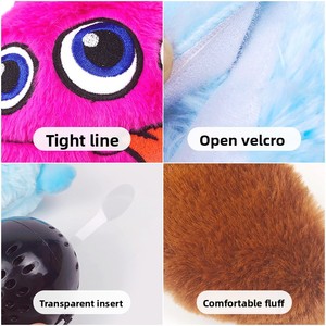 Cross-border Best-selling Pet Electric Dog <strong>Toy</strong> Squeaky Bouncing Ball Self-amusing Plush Dog Sounding Toywholesale Available - Product Image 3