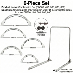 צינור ביוב צינור מתפרץ פעולת צינור גלי ג 'ויינר כפול קיר גלי צינור צינור - Product Image 2