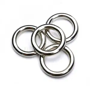 DIY silver color plated CCB Plastic Linking Ring Copper Coated Plastic Outer diameter 22mm Inner Diameter 15mm 50PCs/Bag 1363065