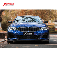Alerón Delantero de Fibra de Carbono XTREME, Alerón Deportivo de Una Pieza para BMW G20 G21 320i 330i M340i 2019-2022 Serie 3