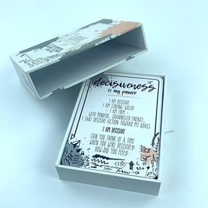 Carte dei Tarocchi Ecologiche, Mazzo di Carte Oracolo, Carte da Gioco in Carta, Carte di Affermazione Positiva, Stampa Personalizzata con Guida - Product Image 3