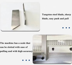 Macchina per Taglio e Scanalatura del Cartone Grigio RC-520 con Scanalatura a V Manuale - Product Image 6