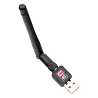 Antenne détachable OEM 2dBi 150Mbps USB WiFi adaptateur Dongle MT7601 récepteur Wifi sans fil pour TV Box SKYBOX