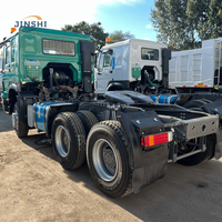 Truk Traktor Roda 10 SINOTRUCK HOWO 371 HP 6X4 Bekas JSZG, Manual Diesel untuk Transportasi Logistik