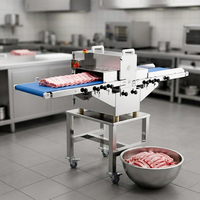 Machine à découper la viande en morceaux avec os, directement de l'usine, 4-100 mm, personnalisable, 110V 380V, acier inoxydable de qualité alimentaire