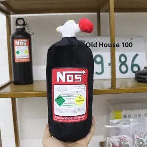 Hot EBay Ali <b>NOS</b> Headrest Pillow Nitrogen <b>Bottle</b> Pillow Car Personalized Backrest Cartoon Style - Product Image 4