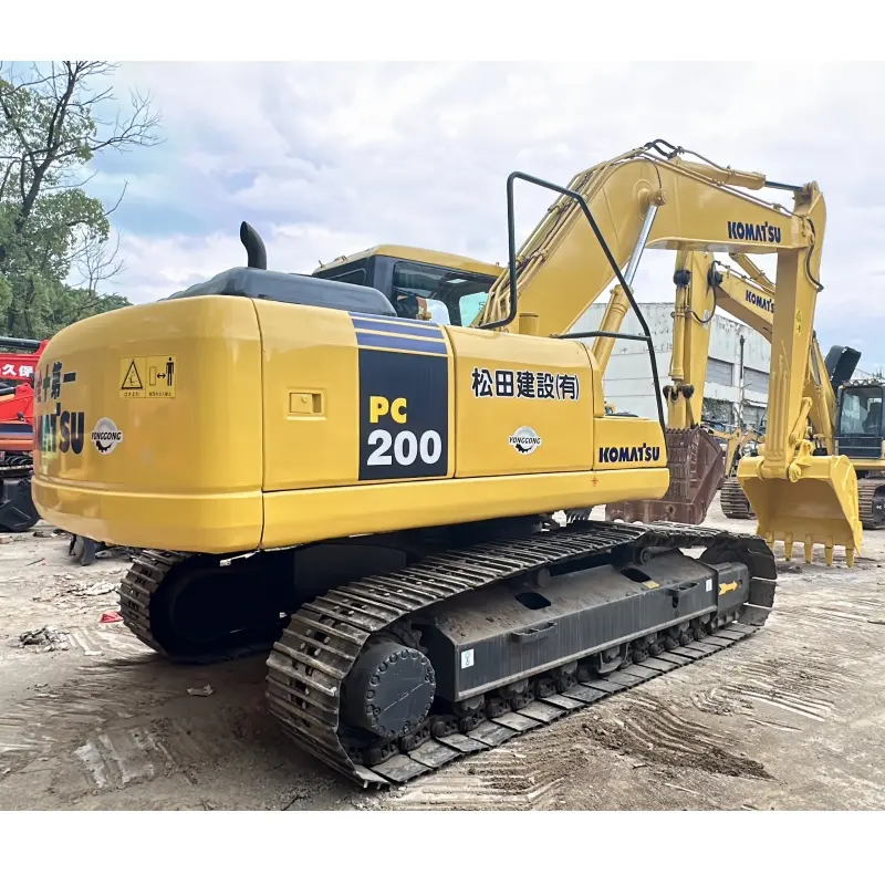 Escavadeira usada KOMATSU PC200 20 Ton 2022 95% Novo Japão Nova Chegada EPA CE Em Boas Condições Boutique Venda quente Baixa Horário de Trabalho