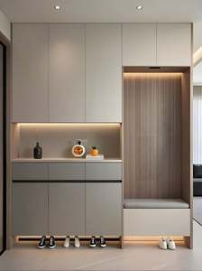 Meubles d'Entrée Simples Personnalisés en Usine, Étagères à Chaussures, Armoires de Rangement à Tiroirs pour une Organisation Pratique à la Maison - Product Image 5