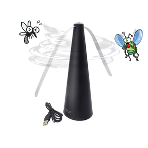 Direct Sale Automatic Fly Catcher Fan Fly Repellent 360° Rotation Fan-type Food <b>Protector</b> Pest Drive Away <b>Table</b> Fan - Product Image 1