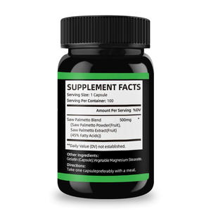 Pastillas de Saw Palmetto Natural para el Apoyo de la Salud de la Próstata y del Sistema Urinario, Suplemento Herbal para la Salud - Product Image 3