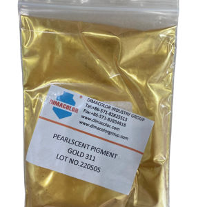 เทียนไมกา311สีทองไข่มุกสีทองสำหรับเคลือบสีหมึกพลาสติกเครื่องปั้นดินเผายางเครื่องสำอาง - Product Image 1