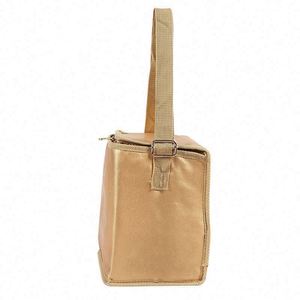 Bolsa Térmica Plegable para Entrega de Helados, Pescado, Mariscos y Cerveza, con Aislamiento de Cuero Ecológico PU y Lámina de Aluminio, con Logotipo - Product Image 6