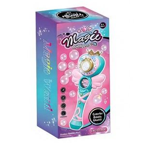Varita Mágica de Burbujas con Luces LED, Máquina de Burbujas Eléctrica con Música para Niños, Juguetes para Fiestas al Aire Libre, Regalo de <span class=keywords><strong>Verano</strong></span>, 90 ml - Product Image 3