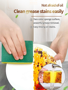 Bán hàng giá cả hợp lý cellulose nén miếng bọt biển sinh thái thân thiện bọt biển cho các món ăn làm sạch gói - Product Image 3