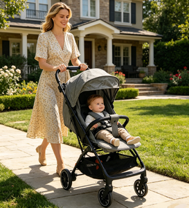 <span class=keywords><strong>Carrito</strong></span> <span class=keywords><strong>Plegable</strong></span> Todoterreno JXB de Bajo Precio y Tamaño Compacto para Niños Pequeños, Apto para Viajar en Avión y Tren - Product Image 2
