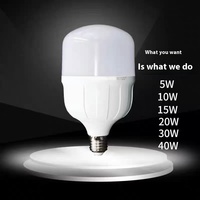 Ampoule LED de haute qualité T80 T100 T120 T140 3000K/4000K/6000K 20W/30W/40W50W E27 ampoules LED d'intérieur pour ampoule LED T à la maison