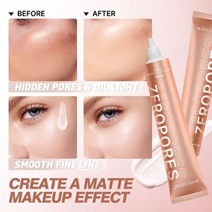 MAYCHEER <span class=keywords><strong>Base</strong></span> de <span class=keywords><strong>maquillage</strong></span> hydratante invisible pour peaux mixtes, à effet mat, imperméable, à <span class=keywords><strong>base</strong></span> d'huile, pour estomper les pores - Product Image 4