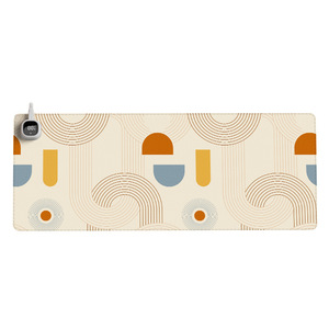 Heated Desk Mat 80X32cm Extra Large Rectangle Plug In With <b>Temperature</b> <b>Control</b> For Office Winter Use Student Hand Warmer - Product Image 2