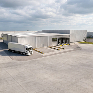 Depósito Logístico Modular de Acero Prefabricado de Alta Resistencia, Sistema de Instalaciones Industriales Prefabricadas de Gran Envergadura - Product Image 1