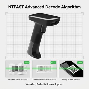 <span class=keywords><strong>Lecteur</strong></span> de codes-barres 2D USB ergonomique de 150 g, compatible avec le paiement Alipay Wechat, <span class=keywords><strong>lecteur</strong></span> de codes-barres à décodage rapide pour les petites épiceries - Product Image 4