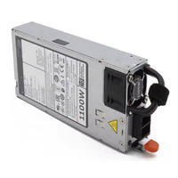 Utilisé pour Dell PowerEdge R Series 1100W DC Alimentation pour serveur R530 R630 R730XD R730 R720 R620 R520 T420 R820 R740 E1100D-S0