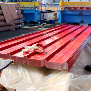 Lamiera Ondulata in Acciaio Certificata ASTM EN 6m con Rivestimento in Zinco Galvanizzato Z30-Z40 Opzioni di Colore PPGI <span class=keywords><strong>Metallo</strong></span> - Product Image 1