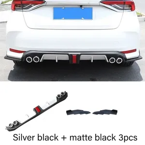 StarNav – Kit de décoration extérieure et tuning pour pare-chocs arrière modifié avec quatre sorties d'échappement, compatible avec les voitures neuves 2019-2021 - Product Image 5