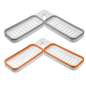 Venta al por mayor: Estante de esquina plegable de alta calidad para baño, con drenaje, para lavado de manos - Product Image 2