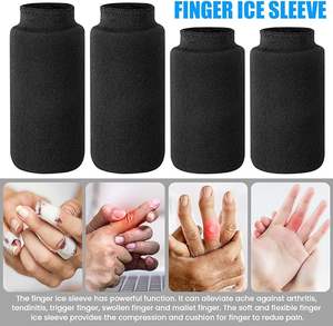 Pak es tangan dapat digunakan kembali lengan kompresi Cryotherapy untuk paket es Gel dingin jari Relief untuk cedera jari kaki dingin - Product Image 2