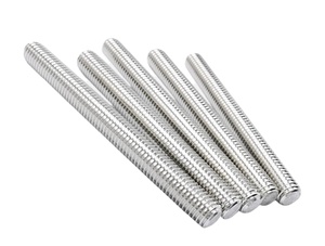 <span class=keywords><strong>M10</strong></span> <span class=keywords><strong>x</strong></span> 120mm <span class=keywords><strong>1.5mm</strong></span> Pitch 304 thép không gỉ hoàn toàn ren thanh phần cứng din975 din976 - Product Image 2