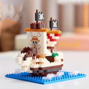 Mới đến lắp ráp tàu cướp biển một đi mô hình mảnh vui vẻ ngàn gạch nắng linkgo kết nối khối xây dựng đồ chơi - Product Image 5