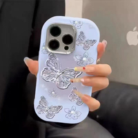 Pour iPhone 16 15 14 13 12 11 Pro Max XSmax XR X XS 7 8Plus coque tout compris dessin animé Graffiti étui de téléphone portable