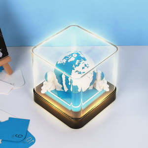 Cube mémo Panda 3D personnalisé Sculpture en papier en boîte cadeau bricolage <span class=keywords><strong>bloc</strong></span> de papier créatif <span class=keywords><strong>bloc</strong></span>-notes autocollant pour bureau école papeterie - Product Image 2