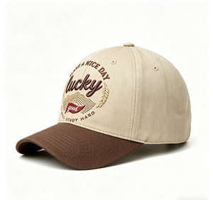 Custom Embroidered Beige and Brown Baseball <b>Cap</b> for Men and <b>Women</b> Adjustable Casual Sports <b>Cap</b> Adjustable <b>Cap</b> Protection <b>Cap</b> - Product Image 3