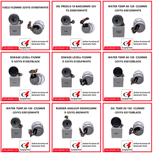 Deniz dizel jeneratör motor gösterge paneli uyumlu küme 2424196x13 0mm ölçüm seti - Product Image 6