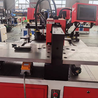 Machine de traitement de barres en cuivre et en aluminium CNC 3 en 1, machine de poinçonnage et de découpe, et machine de pliage avec positionnement servo