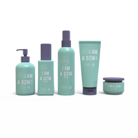 Flacon cosmétique en plastique recyclé de 100 ml, 200 ml, flacon pompe vide de 150 ml, ensembles d'emballage cosmétique