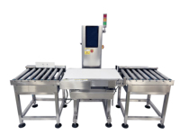 Vérificateur de poids dynamique en ligne peseuse de contrôle des aliments machine peseuse de contrôle avec rejet peseuse de contrôle de bande transporteuse