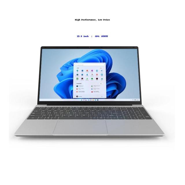 2026 New Best-Selling Intel 15.6'' Business Laptop Slim Design High Performance Windows 11 Factory Direct Price 8GB RAM 1TB SSD
