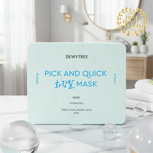 Dewytree High Quality Aqua Mask Sheet Quick Refreshing Facial Masks for Glowing Skin - Product Image 2