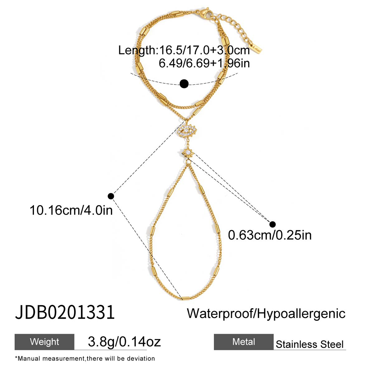 18k Gold JDB0201331