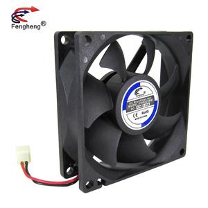 Ventilador de refrigeración de aire sin escobillas, soporte silencioso de rodamiento de manga de 8025S, 80x80x25, 12v y 24v para portátil, Enfriador de aire de CC - Product Image 6