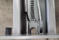 Tricar Promotion : Pont élévateur automobile 4 tonnes à bras unique, 1800 mm, hydraulique, 2 colonnes, à plancher libre, déverrouillage électrique