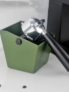 Cubo de desecho de café para espresso, contenedor de posos de café ABS antideslizante, cazo biselado para residuos, accesorios y herramientas para <span class=keywords><strong>barista</strong></span> - Product Image 3