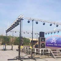 SHTX Venta caliente 6M 7M Truss Tower para pequeños eventos Pantalla Stage Party Lift Stand Truss Tower