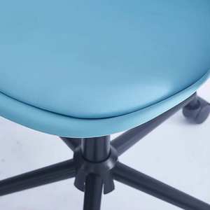 Chaise de salle à manger pivotante de loisirs au design moderne avec coussin, idéale pour le bureau ou le restaurant - Product Image 6