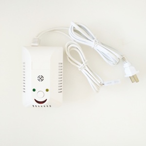 Độc lập treo tường rò rỉ gas Báo động cảm biến Mạng Relay Van điều khiển plug-in máy dò để phát hiện khói - Product Image 2