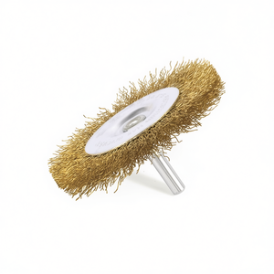 Cepillo de alambre Ttake de 30x5 mm de acero inoxidable con vástago para pulir metales - Product Image 2